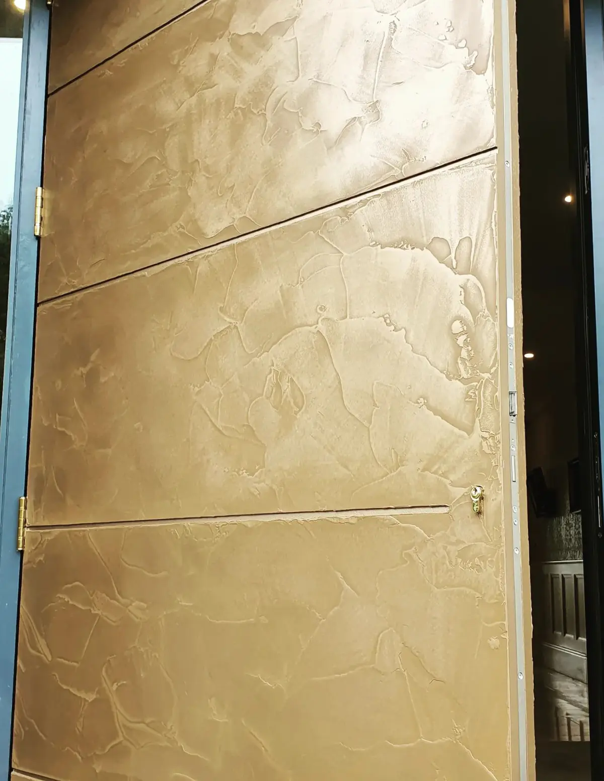 Private Residence Liquid Metal Door project